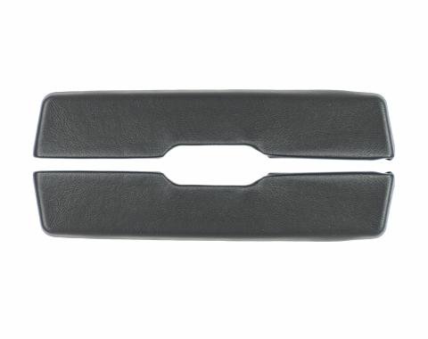 PUI Interiors 1965-1967 Chevrolet Impala Black Arm Rest Pads ARP7-10