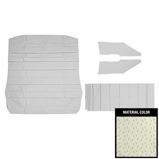 PUI Interiors 1970-1972 Chevrolet Monte Carlo White Perforated Headliner 70MH101B