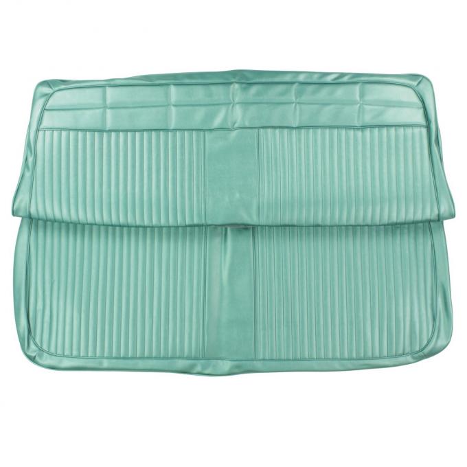 PUI Interiors 1963 Chevrolet Impala 4 Door Aqua Front Bench Seat Cover 63BS4D50B