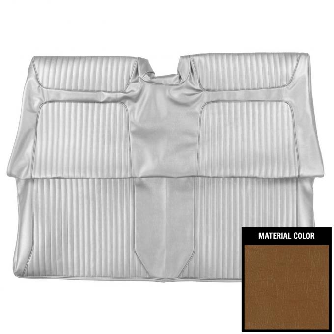 PUI Interiors 1964 Chevrolet Impala/SS Convertible Saddle Rear Bench Seat Cover 64BS65V