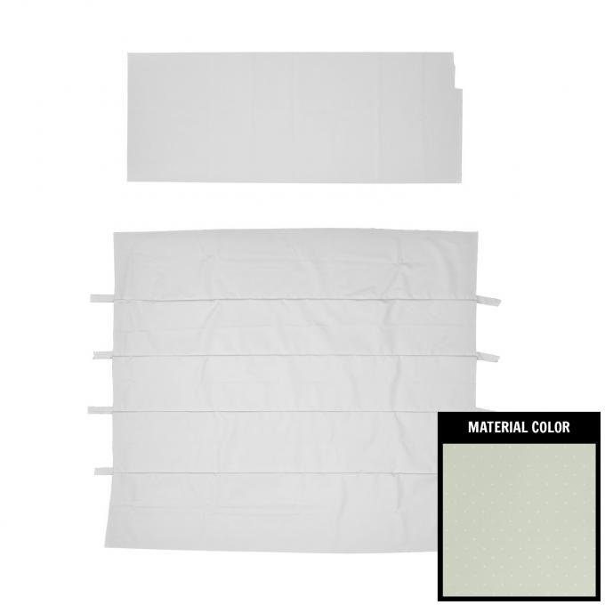 PUI Interiors 1961 Chevrolet Impala Standard White Star Headliner 61BH101CN