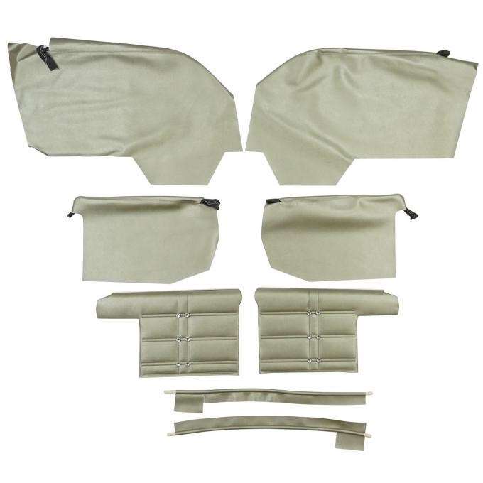 PUI Interiors 1963 Chevrolet Impala/SS Convertible Pre-Assembled Fawn Rear Door Panels 63BD57VP