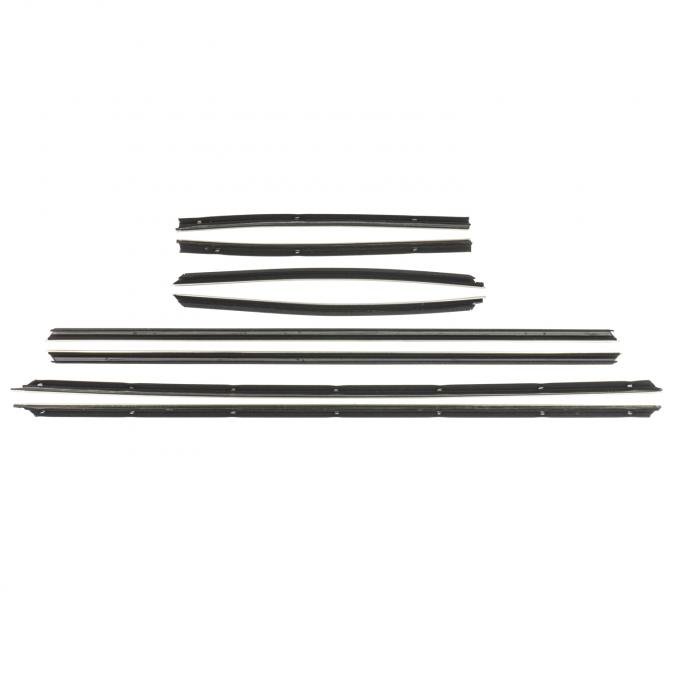 PUI Interiors 1969-1970 Chevrolet Impala Sport 2 Door Hardtop Window Felt Kit O221-7