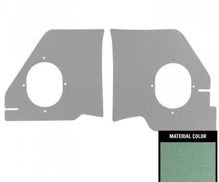 PUI Interiors 1963 Chevrolet Impala Light Aqua Kick Panel 63BK74