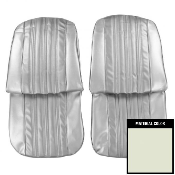 PUI Interiors 1966 Chevrolet Impala/SS Fawn Front Bucket Seat Covers 66BS22U
