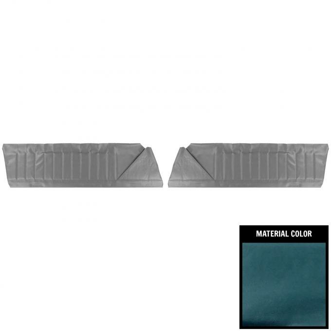 PUI Interiors 1973 Chevrolet Laguna/Malibu Blue Front Door Panels 73AD15