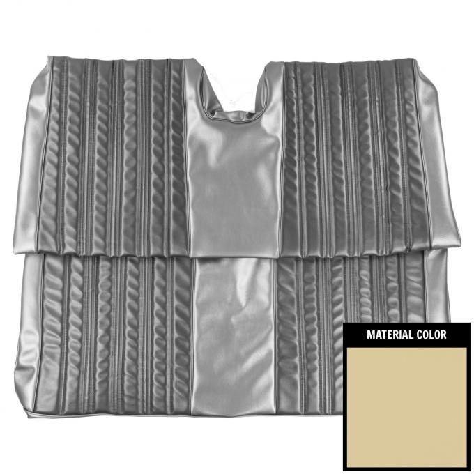 PUI Interiors 1966 Chevrolet Impala/SS Convertible Fawn Rear Bench Seat Cover 66BS22V
