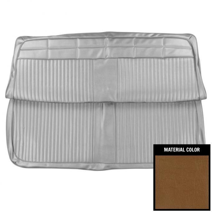 PUI Interiors 1963 Chevrolet Impala 4 Door Saddle Front Bench Seat Cover 63BS4D65B