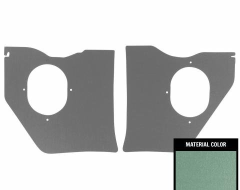 PUI Interiors 1961-1962 Chevrolet Impala Aqua Kick Panel 61BK74