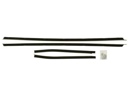 PUI Interiors 1969-1970 Chevrolet Impala Outer Only Window Felts F640-0