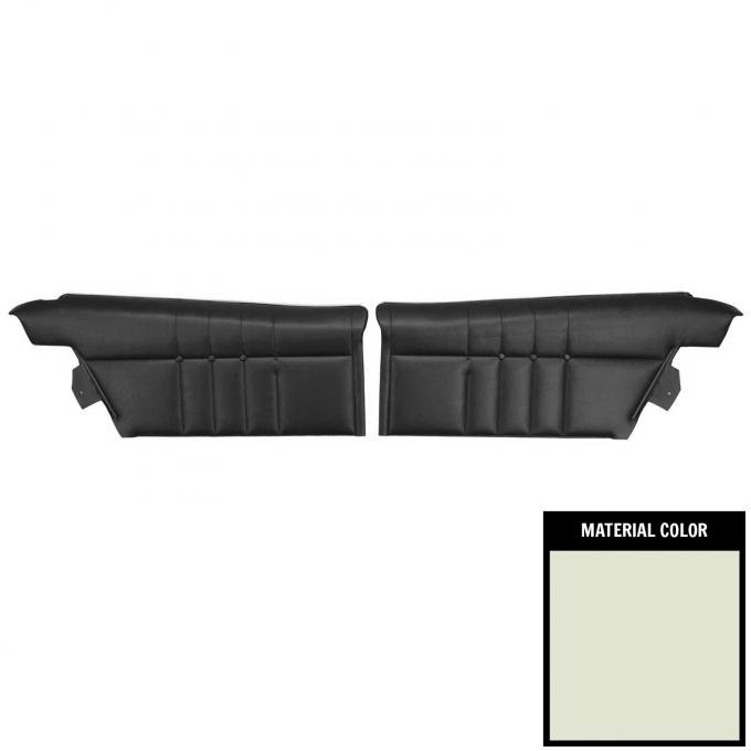 PUI Interiors 1965 Chevrolet Impala Hardtop Pre-Assembled Fawn Rear Door Panels 65BDN22CP