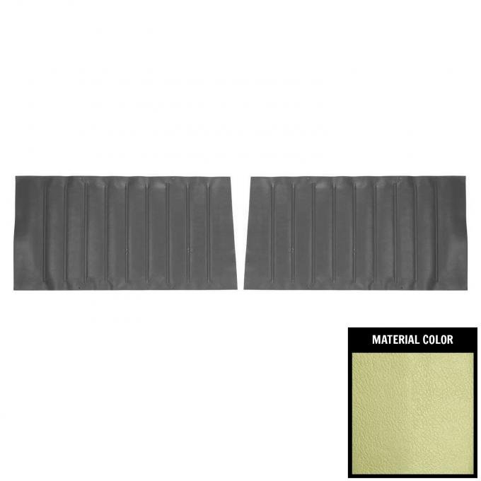 PUI Interiors 1967-1968 Chevrolet Truck Unassembled Light Green Front Door Panels 67TD23