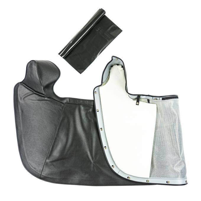 PUI Interiors 1965-1968 Chevrolet Impala Black Convertible Top Boot 65BT10