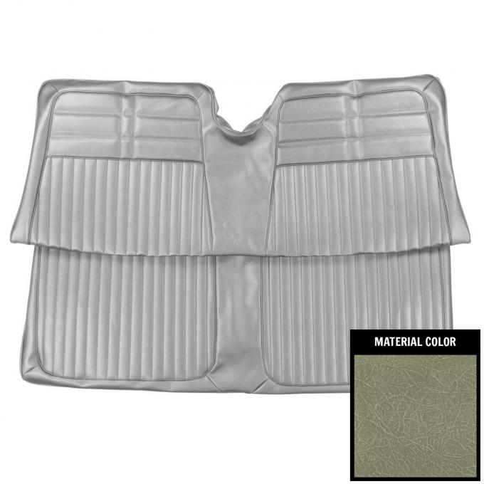 PUI Interiors 1963 Chevrolet Impala Hardtop Fawn Rear Bench Seat Cover 63BS57C