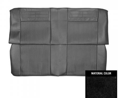 PUI Interiors 1962-1964 Chevrolet Nova 2 Door Sedan Black Rear Bench Seat Cover 62XS55T