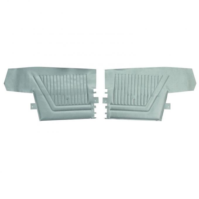PUI Interiors 1965 Chevrolet Impala SS Convertible Slate/Blue Rear Door Panels D559V