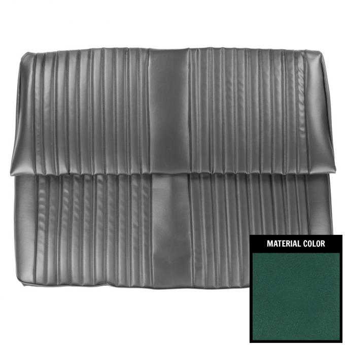 PUI Interiors 1969 Chevrolet Impala/SS Hardtop Dark Aqua Rear Bench Seat Cover 69BS04C
