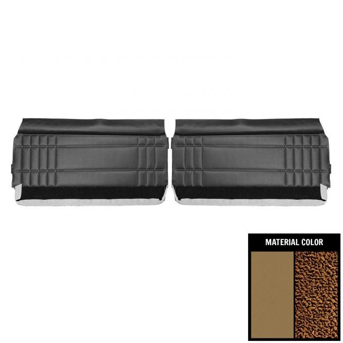 PUI Interiors 1968 Chevrolet Caprice Saddle Front Door Panels 68ID35