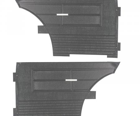 PUI Interiors 1963 Chevrolet Nova/SS Hardtop Black Rear Door Panels 63XD55C