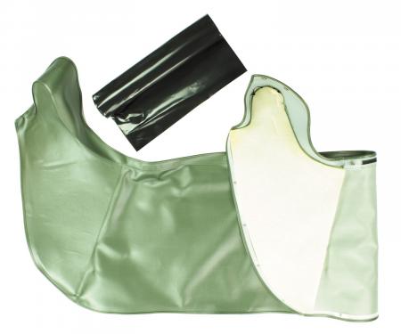 PUI Interiors 1969-1970 Chevrolet Impala Dark Metallic Green Convertible Top Boot 69BT24