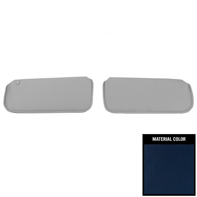 PUI Interiors 1978-1988 Regal/Grand National/Cutlass/Monte Carlo Dark Blue Sun Visors 78GVC90