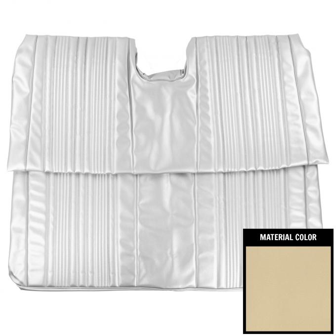 PUI Interiors 1967 Chevrolet Impala/SS Convertible Off White Rear Bench Seat Cover 67BS40V
