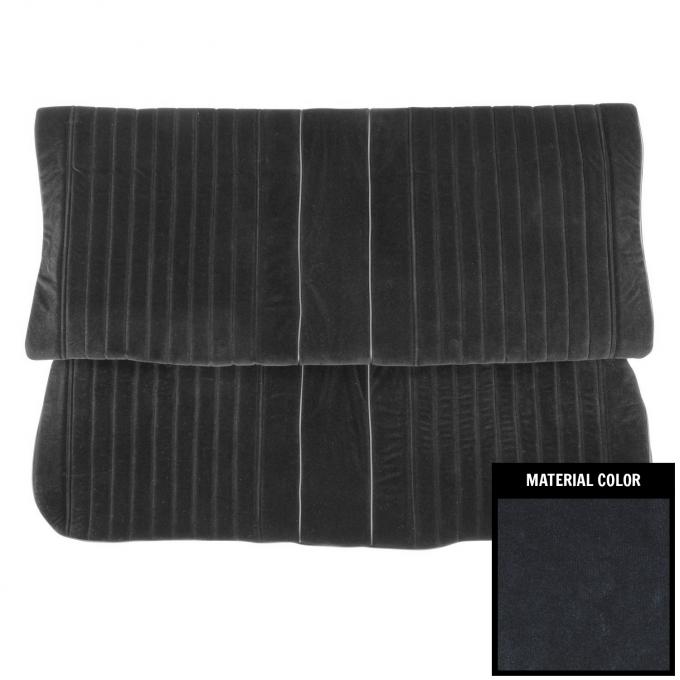 PUI Interiors 1986-1988 Chevrolet Monte Carlo Hardtop Blue Cloth Rear Bench Seat Cover 86MSC03C