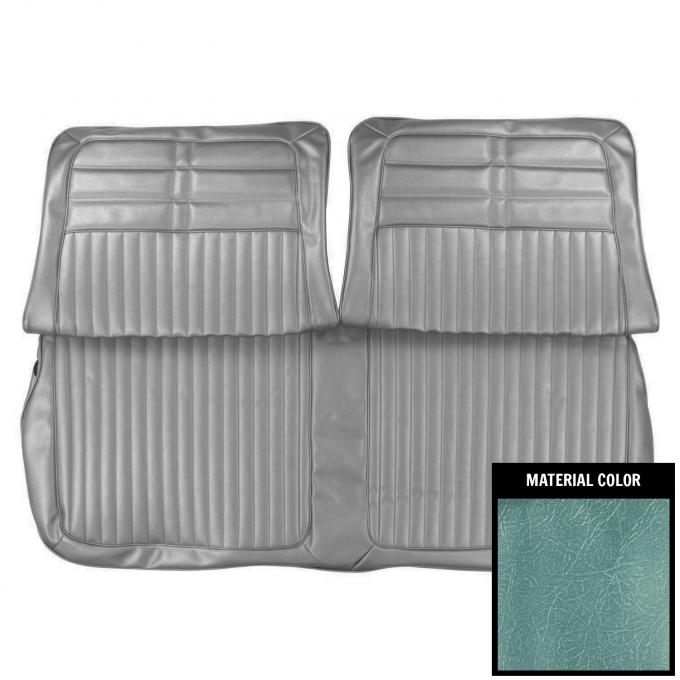 PUI Interiors 1963 Chevrolet Impala Light Blue Front Bench Seat Cover 63BS56B