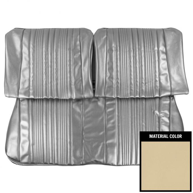 PUI Interiors 1967 Chevrolet Impala/SS Off White Front Bench Seat Cover 67BS40B