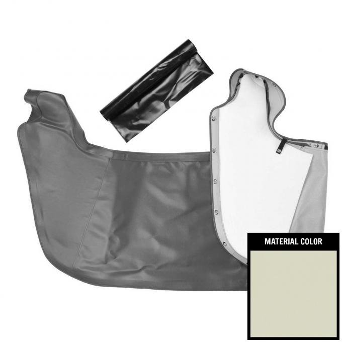 PUI Interiors 1967 Chevrolet Impala Off White Convertible Top Boot 65BT40