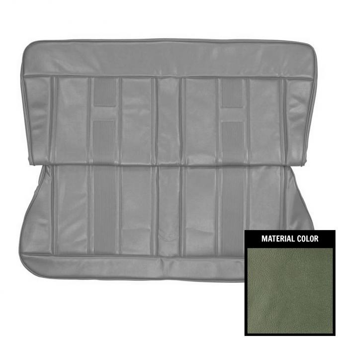 PUI Interiors 1965 Chevrolet Nova 4 Door Wagon Aqua Rear Bench Seat Cover 65XS4D02W