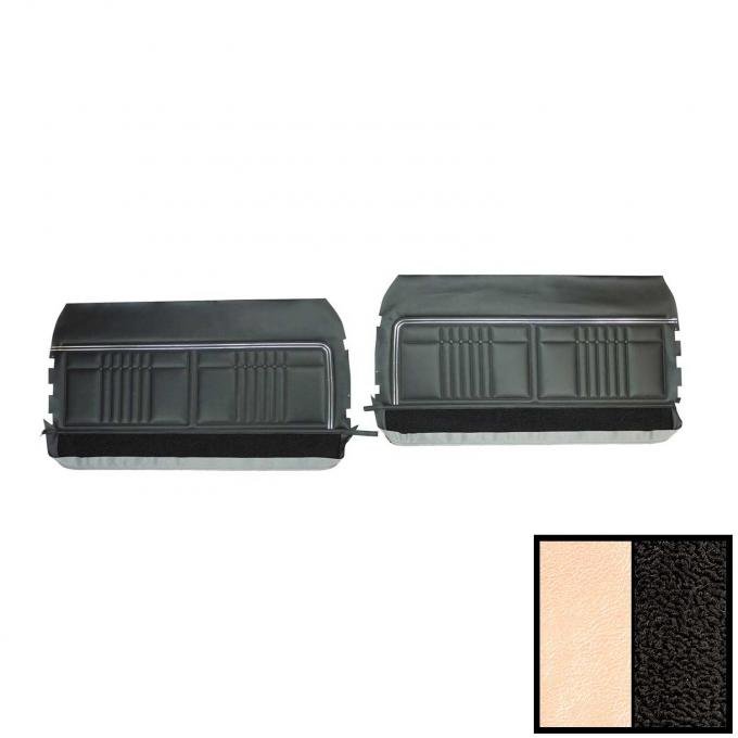 PUI Interiors 1968 Chevrolet Impala Custom Pearl Front Door Panels 68BDN28