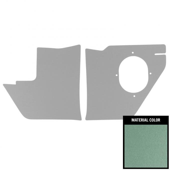 PUI Interiors 1963 Chevrolet Impala Light Aqua Kick Panel W/Air 63BK74A