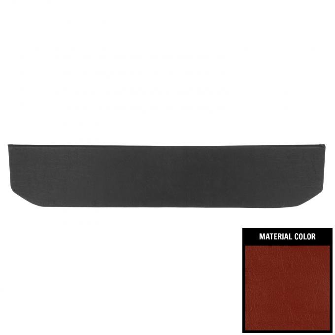 PUI Interiors 1962-64 Chevrolet Corvair Convertible Red Rear Arm Rest Covers 62RS64VB