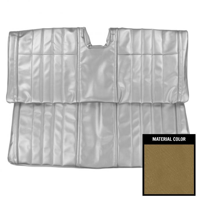 PUI Interiors 1965 Chevrolet Impala Hardtop Light Saddle Rear Bench Seat Cover 65BSN35C