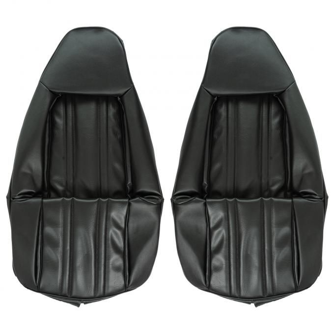 PUI Interiors 1973 Chevrolet Monte Carlo Black Front Swivel Bucket Seat
