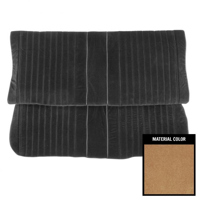 PUI Interiors 1986-1988 Chevrolet Monte Carlo Hardtop Saddle Cloth Rear Bench Seat Cover 86MSC04C