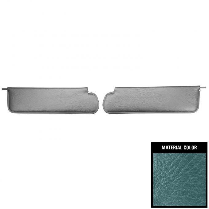 PUI Interiors 1969-1972 Chevrolet/GMC Truck Bright Blue Sun Visors SV2314