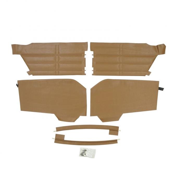 PUI Interiors 1963 Chevrolet Impala/SS Hardtop Saddle Rear Door Panels 63BD65C