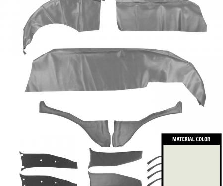 PUI Interiors 1965-1966 Chevrolet Impala Wagon White Cargo Cover 66BR37W