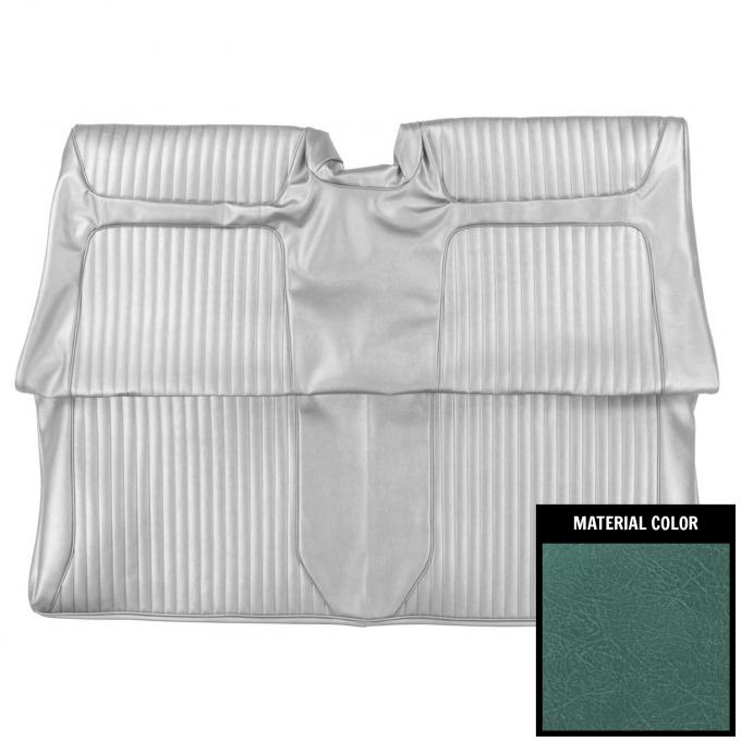 PUI Interiors 1964 Chevrolet Impala/SS Hardtop Aqua Rear Bench Seat Cover 64BS50C