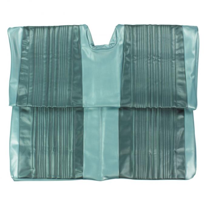 PUI Interiors 1967 Chevrolet Impala/SS Hardtop 2 Tone Blue Rear Bench Seat Cover 67BS13C