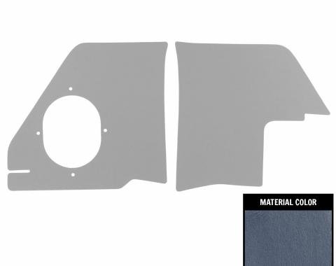 PUI Interiors 1963 Chevrolet Impala Dark Blue Kick Panel W/Air 63BK38A