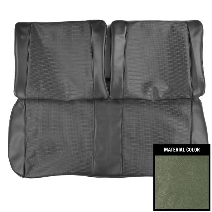 PUI Interiors 1966 Chevrolet Nova Aqua Front Bench Seat Cover 66XS02BS