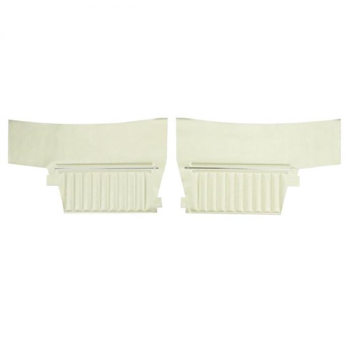 PUI Interiors 1969 Chevrolet Impala/SS Convertible Parchment Rear Door Panels 69BD27V