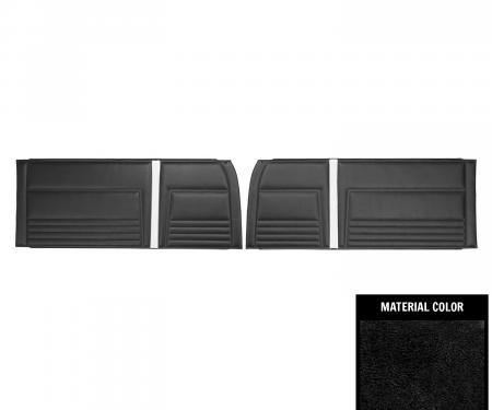 PUI Interiors 1967 Chevrolet Nova/SS Black Front Door Panels D290