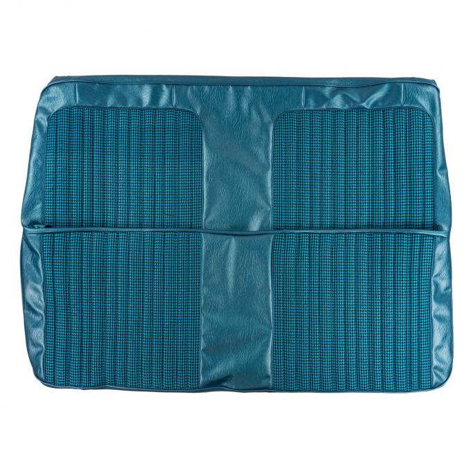 PUI Interiors 1971-1972 Chevrolet Suburban Deluxe Bright Blue Front Bench Seat Cover 71TSSD14B
