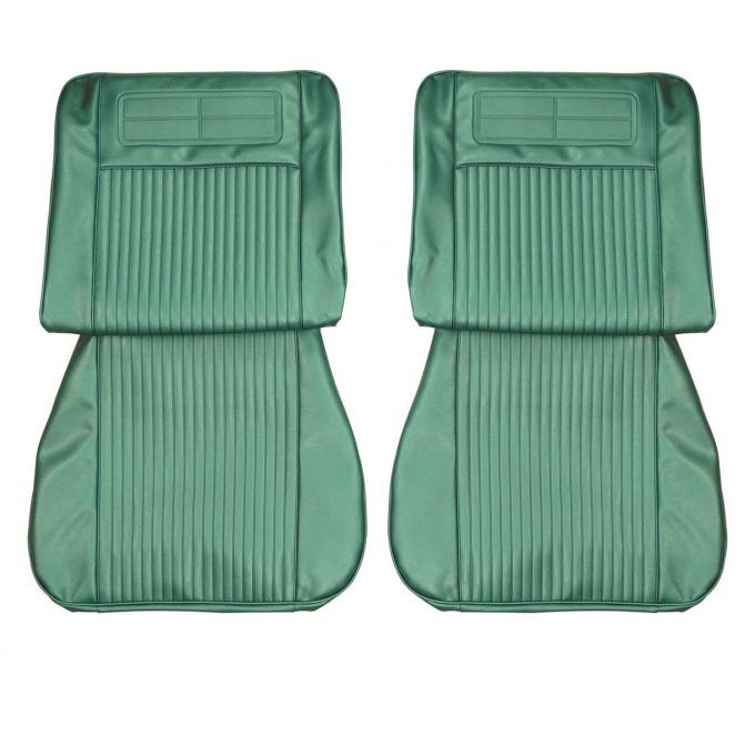 PUI Interiors 1963-1964 Chevrolet Nova Aqua Front Bucket Seat Covers 63XS50U