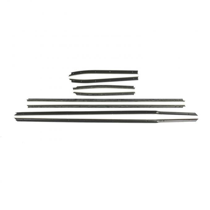 PUI Interiors 1967-1968 Chevrolet Impala Custom 2 Door Sedan Window Felt Kit O221-2