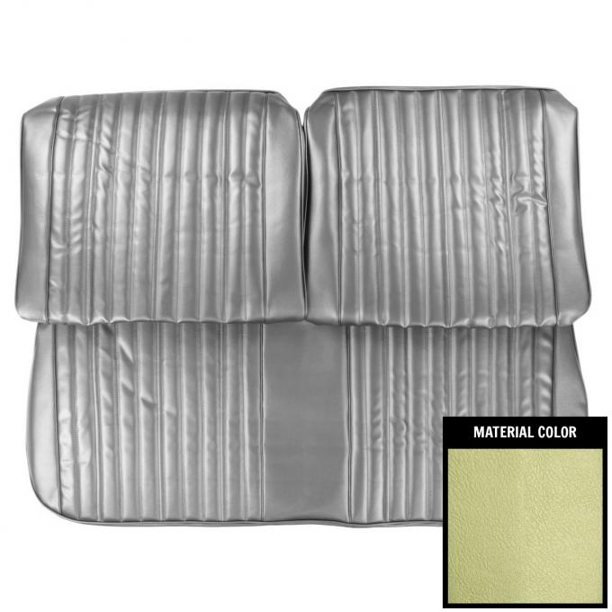 PUI Interiors 1969 Chevrolet Impala/SS Light Green Front Bench Seat Cover 69BS23B